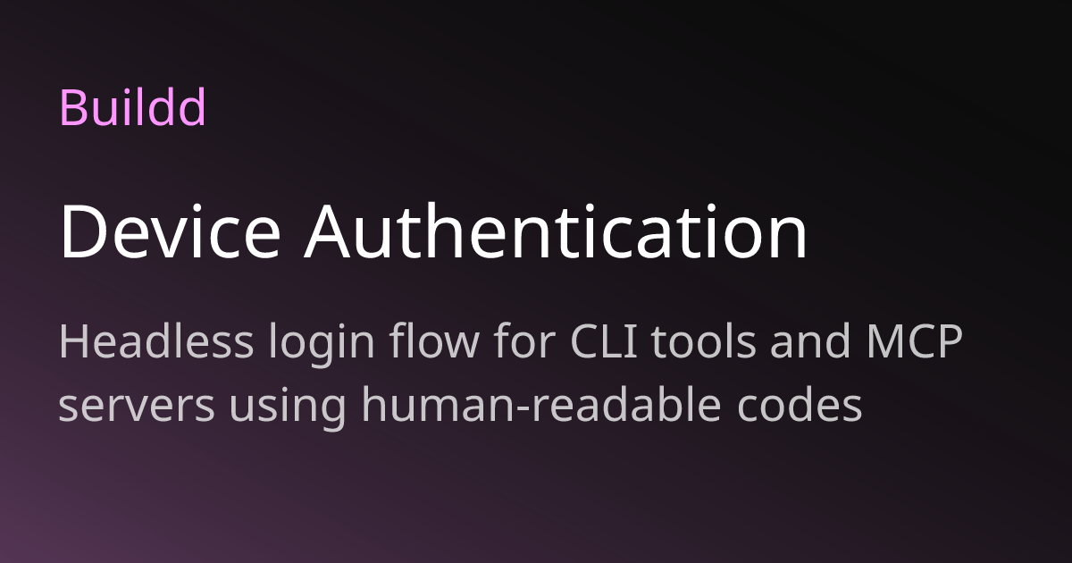 Device Authentication